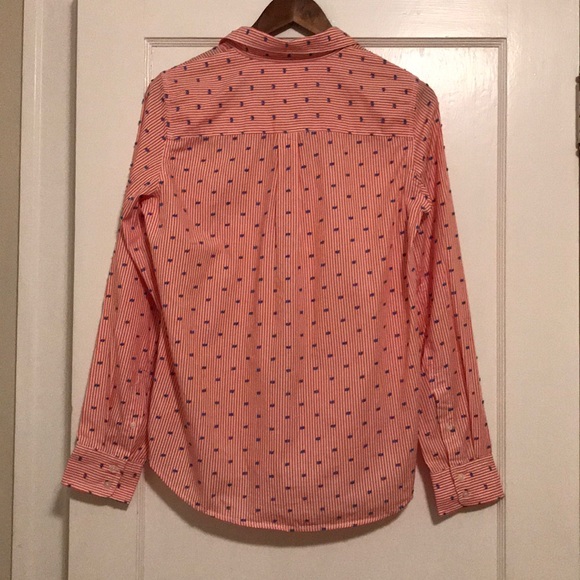 GAP Women's Fitted Boyfriend Button Up Shirt - Picture 6 of 11